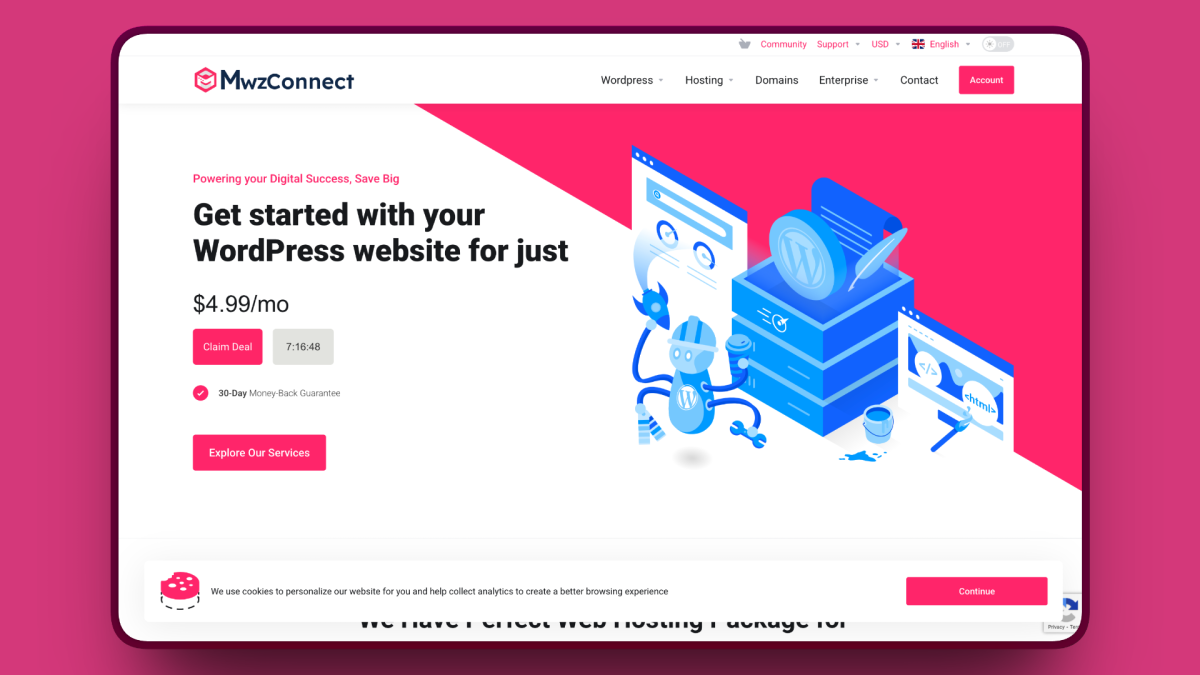 MwzConnect Hosting Company
